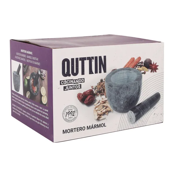 Кухонная ступка Quttin Гранитовый 10 x 10 x 8 cm (12 штук)