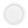 Plate set Algon Disposable Cardboard White 20 Pieces 17 cm (18 Units)