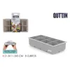 Ledus Kubiņu Veidne Quttin Silikona 21,3 x 11,3 x 5 cm (24 gb.)