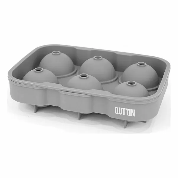 Ice Cube Mould Quttin Silicone 18 x 12,5 x 4,75 cm (24 Units)