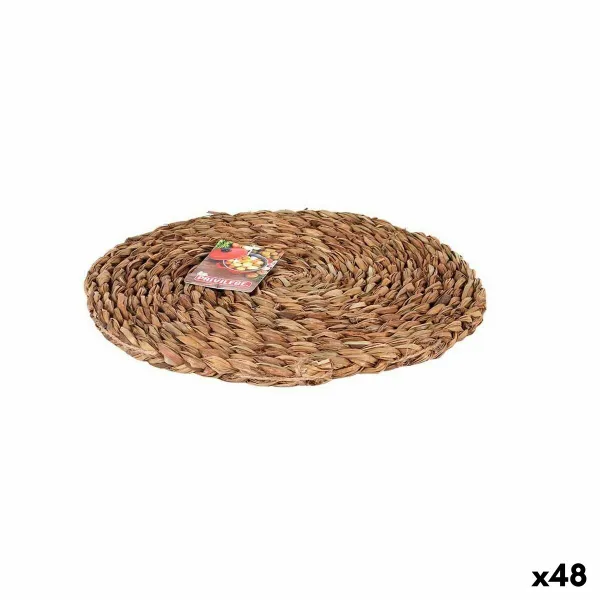 Stalo kilimėlis Privilege Ruda Ø 25 cm vytelių (48 vnt.)