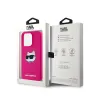 Karl Lagerfeld Silicone Choupette Head MagSafe - iPhone 15 Pro Case (Pink)