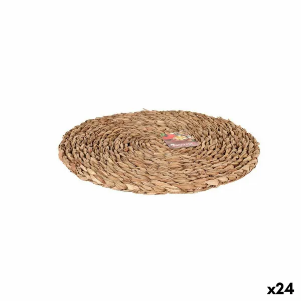 Tabletti Privilege Ruskea Ø 30 cm korihuonekalut (24 osaa)