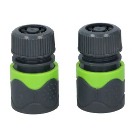 Kinzo - 1/2 "Garden Hose Connector Set (2 pcs.)