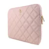 Guess Quilted 4G Sleeve - Notebook case 13" / 14" (pink)