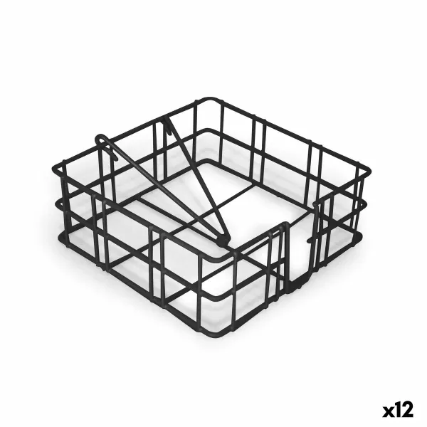 Paperiteline Confortime Metalli 18 x 18 x 6,5 cm (12 osaa)