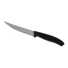 Mėsos peilių rinkinys Quttin Juoda Sidabras 11 cm 6 Dalys (12 vnt.)