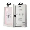 Karl Lagerfeld Ring Stand Karl & Choupette MagSafe - iPhone 15 Plus Case (pink)