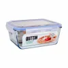 Герметичная коробочка для завтрака Quttin   Прямоугольный 3,5 L (3 штук)