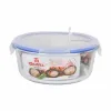 Герметичная коробочка для завтрака Quttin Круглая 900 ml (6 штук)
