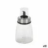 Menāža Quttin Caurspīdīgs Sudrabains Stikls 200 ml 6,5 x 6,5 x 12,5 cm (12 gb.)
