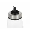Cruet Quttin Transparent Silver Glass 200 ml 6,5 x 6,5 x 12,5 cm (12 Units)