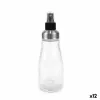 Масленка Anna Прозрачный Серебристый Cтекло 330 ml (12 штук)