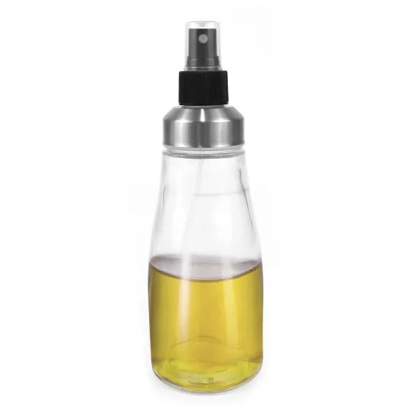 Масленка Anna Прозрачный Серебристый Cтекло 330 ml (12 штук)