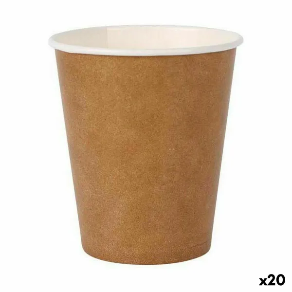 Lasisetti Algon Kertakäyttöinen voimapaperi 12 Kappaletta 250 ml (20 osaa)