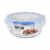 Apvali pietų dėžutė su dangteliu Quttin Skaidrus 400 ml Ø 13,5 x 6 cm (12 vnt.)
