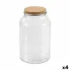 Purkki La Mediterránea 3,8 L Lasi (4 osaa)