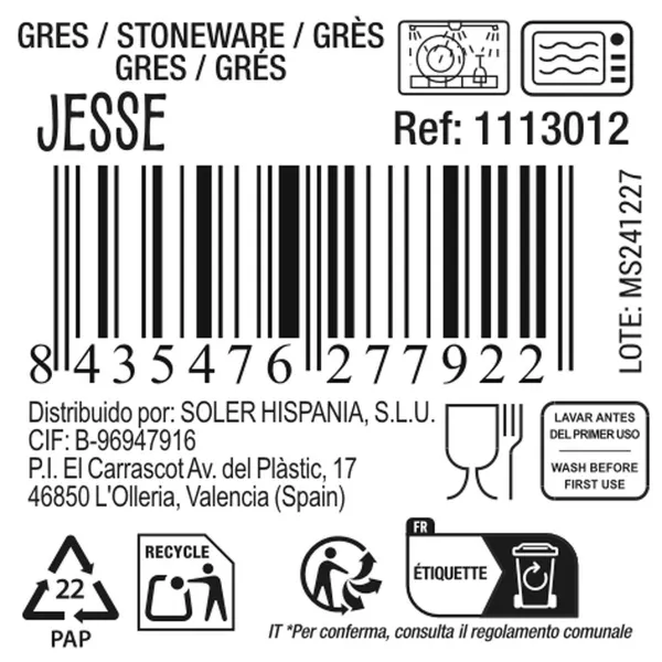 Puodelis Jesse 330 ml (24 osaa)