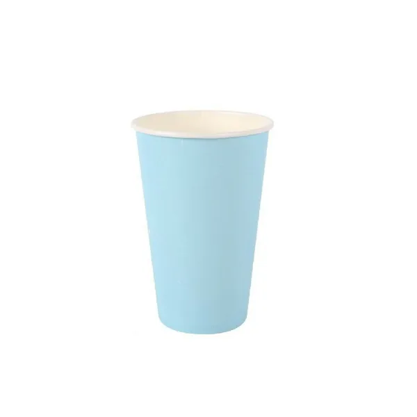 Stiklinių rinkinys Algon Vienkartinis Kartonas Mėlyna 7 Dalys 450 ml (16 vnt.)