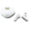 Guess 4G Metal Logo - TWS Bluetooth Earphones + Charging Case (White)