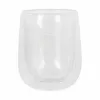 Set of glasses Santa Clara Thermal Borosilicate Glass 2 Pieces (2 Units)
