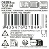 Uzkodu paplāte La Mediterránea Chester Zils Apaļa 19,6 x 2,2 cm (18 gb.)