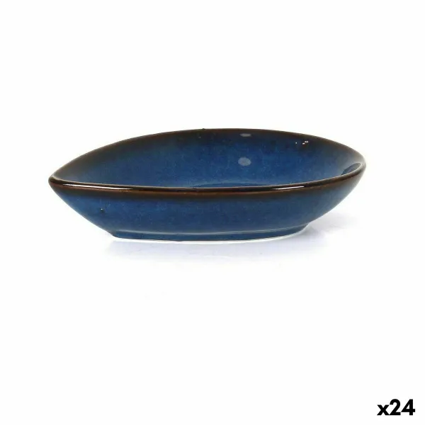 Snack Kulho La Mediterránea Pica-pica Sininen 14,4 x 10,5 x 3,1 cm (24 osaa)