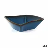 Snack Bowl La Mediterránea Pica-pica Blue 12 x 11,7 x 4,3 cm (24 Units)