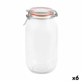 яс La Mediterránea герметический Cтекло 2 L (6 штук)
