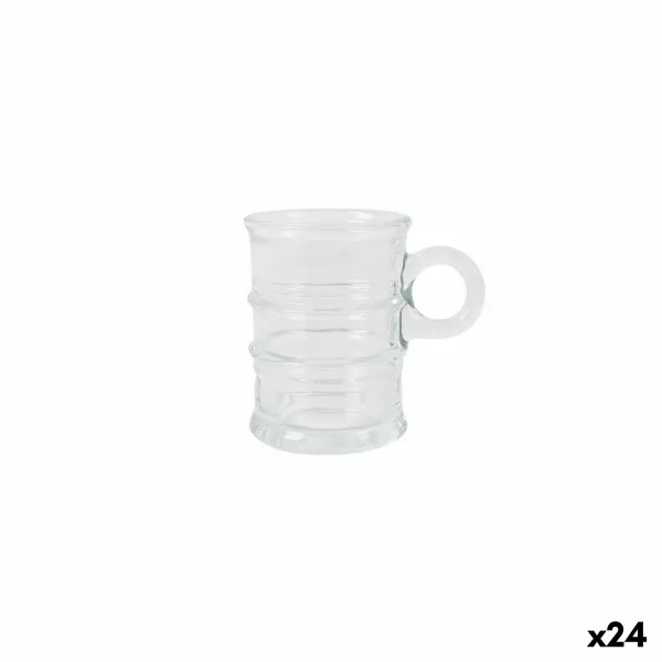 Komplekts ar kafijas tasēm La Mediterránea Parker 85 ml 3 Daudzums (24 gb.)