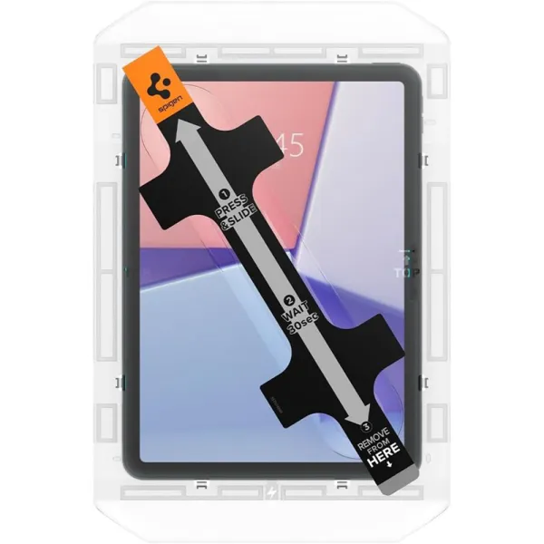 Spigen GLAS.TR EZ FIT - Tempered Glass for iPad Air 11" (M3 (2025) / M2 (2024)  (Transparent)