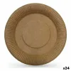 Lautassetti Algon Kertakäyttöinen voimapaperi 3 Kappaletta 28 cm (24 osaa)