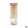 Jar Quttin Silicone Borosilicate Glass 1,55 L 10,2 x 28 cm (12 Units)