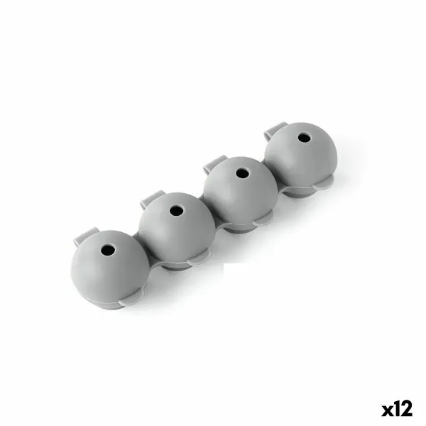 Jääkuutiomuotti Quttin Pallon muotoinen Silikoni 22 x 7 x 5 cm (12 osaa)