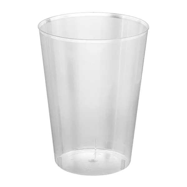 Set of reusable glasses Algon Cider Transparent 10 Pieces 480 ml (20 Units)