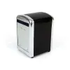 Lautasliinateline Quttin Musta 10,6 x 9,6 x 13,9 cm Hotelliala (12 osaa)