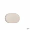 Užkandžių dėklas La Mediterránea Ivory Ovalus 20 x 13 x 2 cm (24 vnt.)
