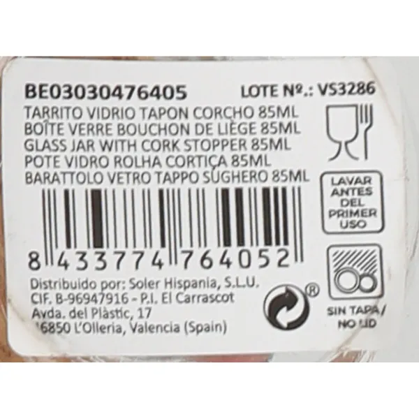 Lasikannu La Mediterránea (36 Osaa)