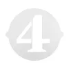 Tortų šablonas Algon Numeriai 4 36 Vienetai