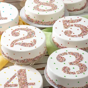 Cake stencil Algon Number 2 36 Units