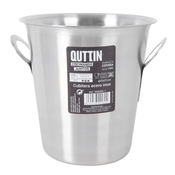 Jääkulho Quttin Quttin Ruostumaton teräs 5 L ø 22,2 x 21 cm (8 osaa)