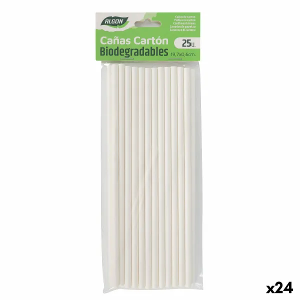 Atkārtoti Lietojams Dzērienu Salmiņš Algon 19,7 x 0,6 cm 25 Daudzums 24 gb.