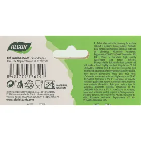 Atkārtoti Lietojams Dzērienu Salmiņš Algon Melns 19,7 x 0,6 cm 25 Daudzums 24 gb.