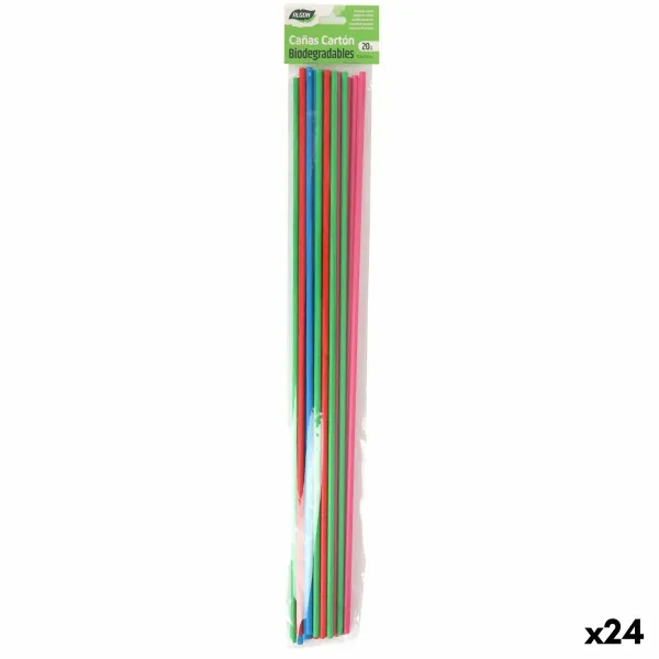 Atkārtoti Lietojams Dzērienu Salmiņš Algon 50 x 0,6 cm 20 Daudzums 24 gb.