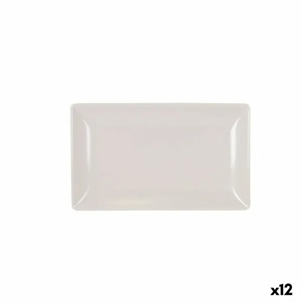 Užkandžių dėklas La Mediterránea Balta 30 x 20 x 2,5 cm (12 vnt.)
