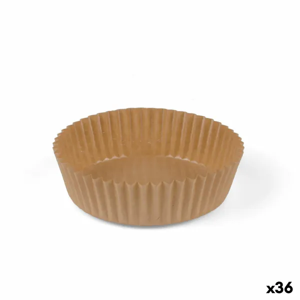 Set of Cake Tins Algon Paper 9 X 3 CM 50 Pieces (36 Units)