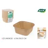 Set of Cake Tins Algon Paper 6,5 x 6,5 x 3,5 cm 25 Pieces (36 Units)