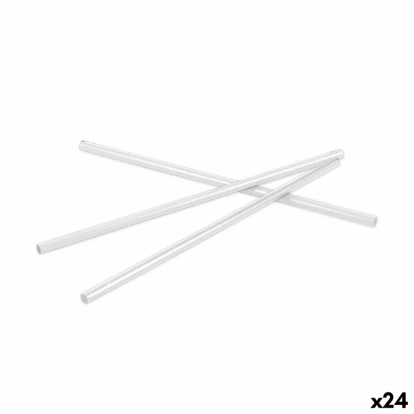 Многоразовая трубочка Algon Пластик 19,5 cm 6 mm 30 Предметы 24 штук