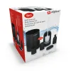 Alpina - bathroom set 6 items (black/white)