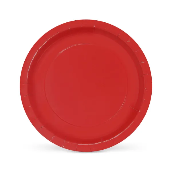 Plokštelių rinkinys Algon Raudona 20 cm 10 Dalys (24 vnt.)